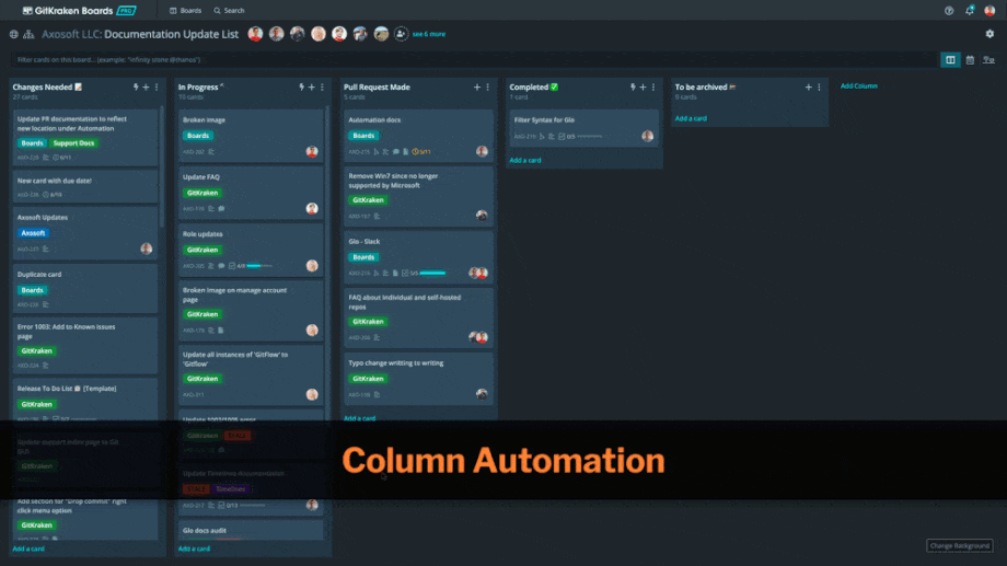 Column Automation